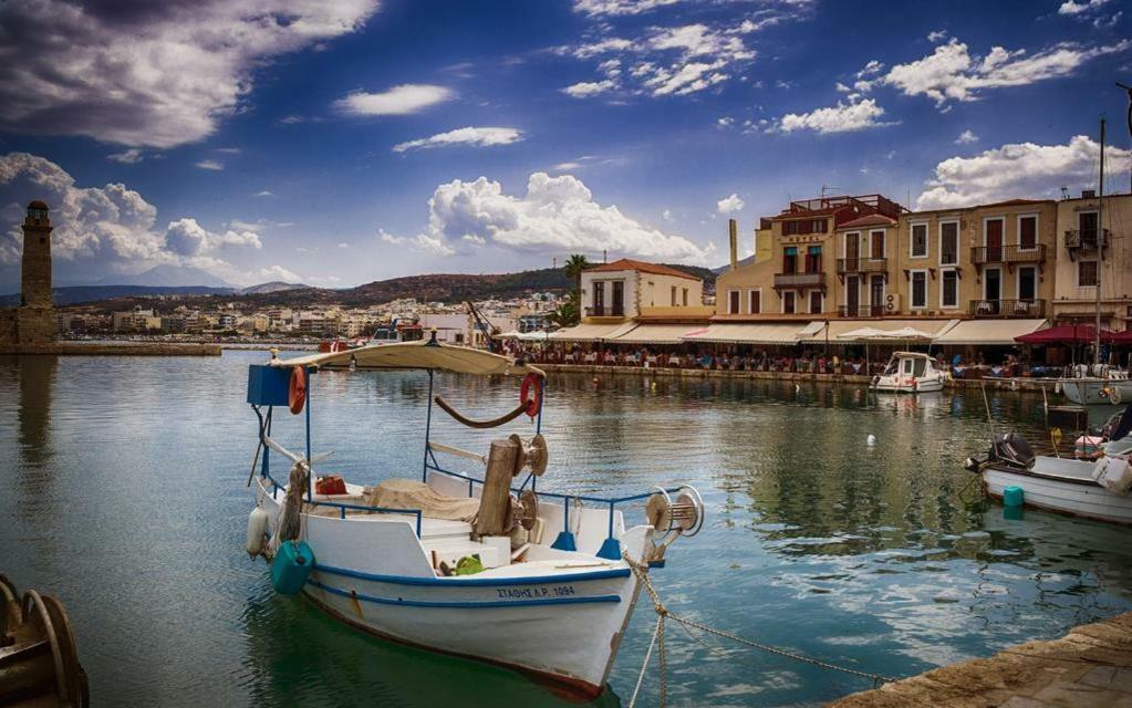 Sea View Cozy Studio Near Center Of Rethymno Town Экстерьер фото
