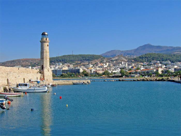Sea View Cozy Studio Near Center Of Rethymno Town Экстерьер фото